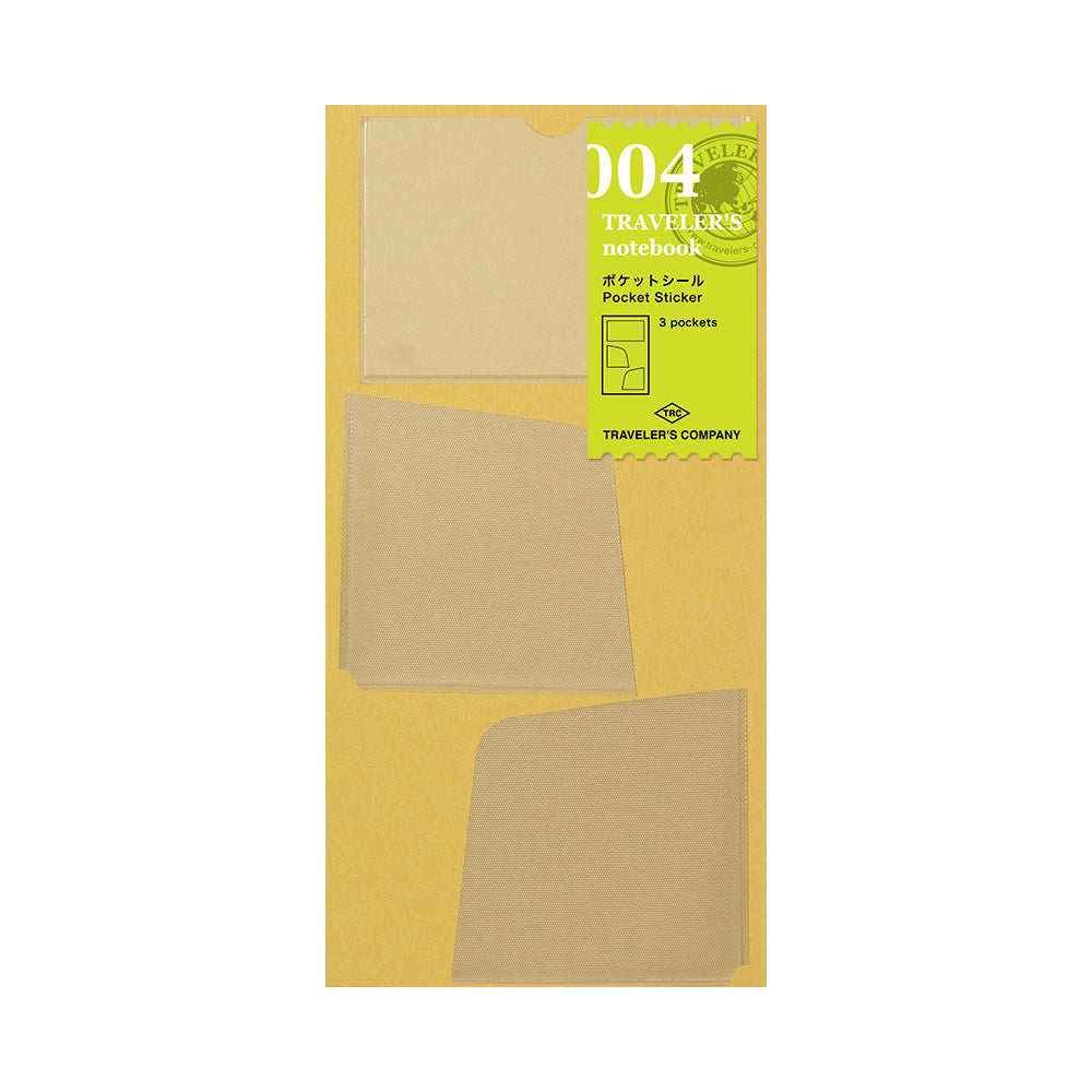 Traveler's Notebook Company - Notebook Refill pocket sticker (04)