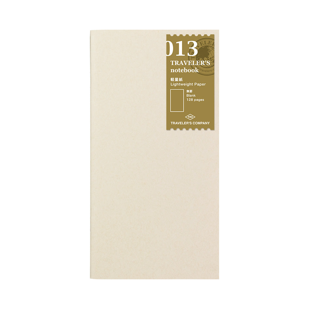 Traveler's Notebook Company - Thin Paper Notebook Refill (013)