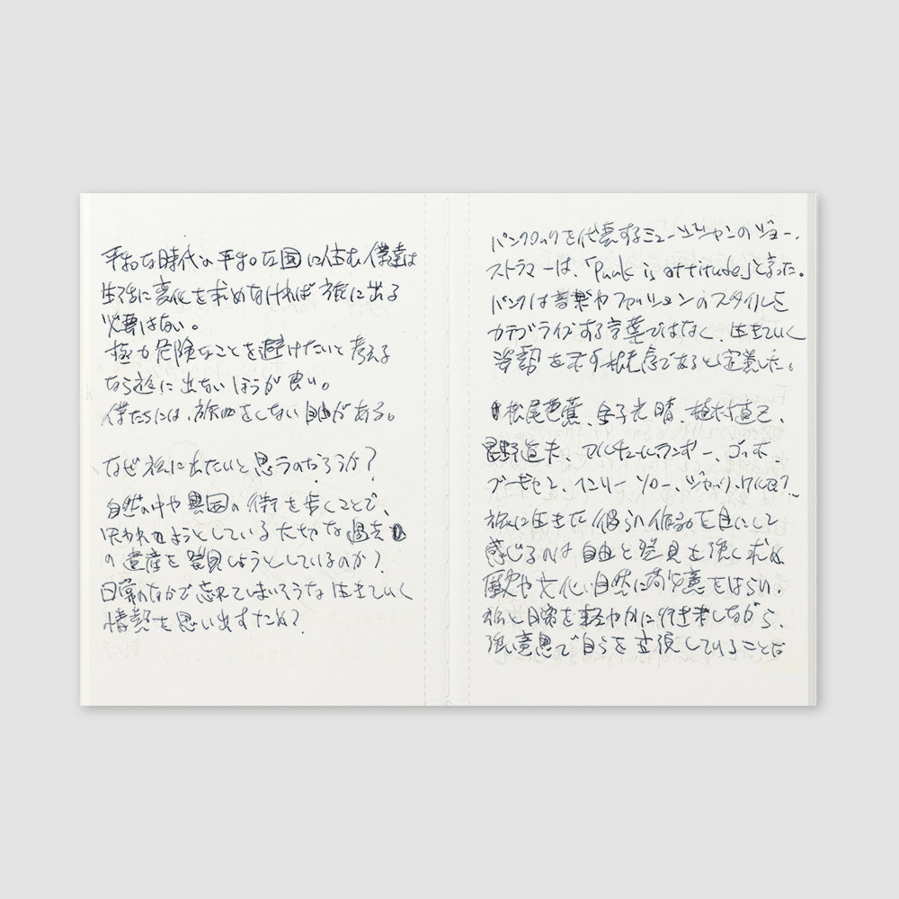 Traveler's Notebook Company - Passport Size Thin Paper Inserts Refills (005)