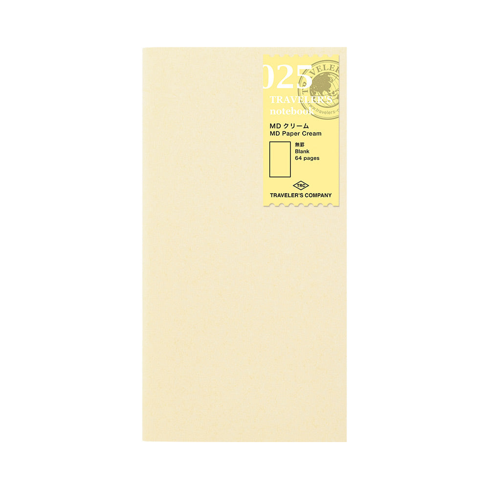 Traveler's Notebook Company - Midori Paper Refill Cream (025)