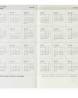 Travelers Notebook - 2026 Calendar, Monthly regular size