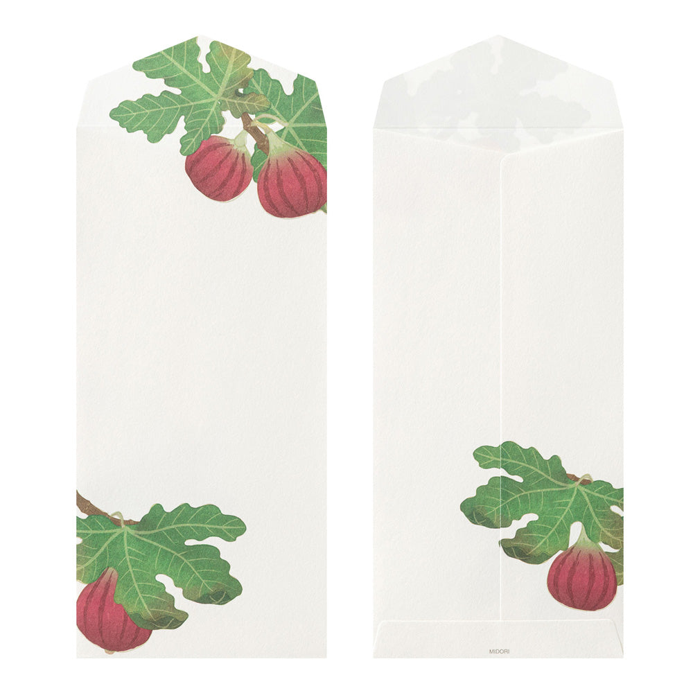 Midori - Seasonal Paper Briefumschlag Edition Autumn 26 - Autumn Fruits