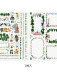 Yuru Log Sticker - Forest Animals