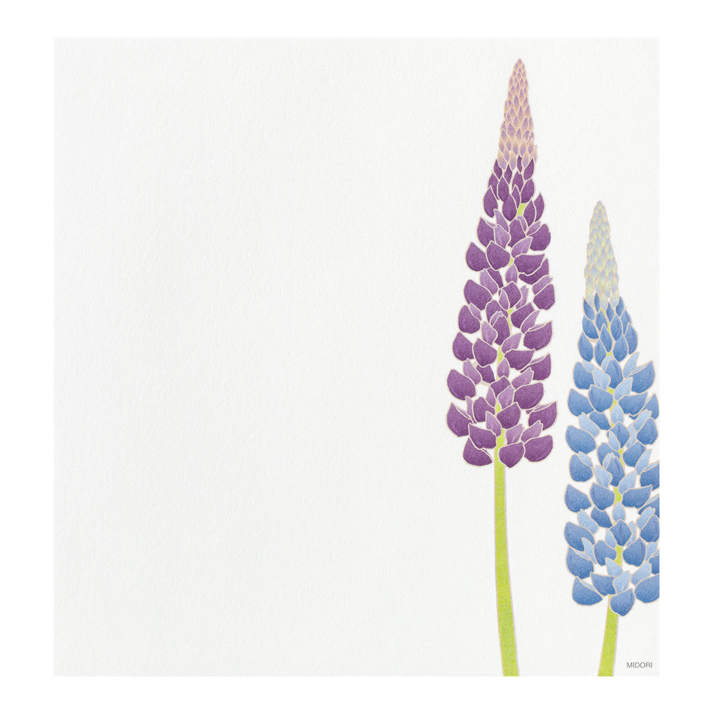 Midori - Seasonal Paper Briefpapier Edition Spring - Sommerblumen