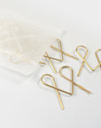 Tools to Liveby - Brass Paper Clips