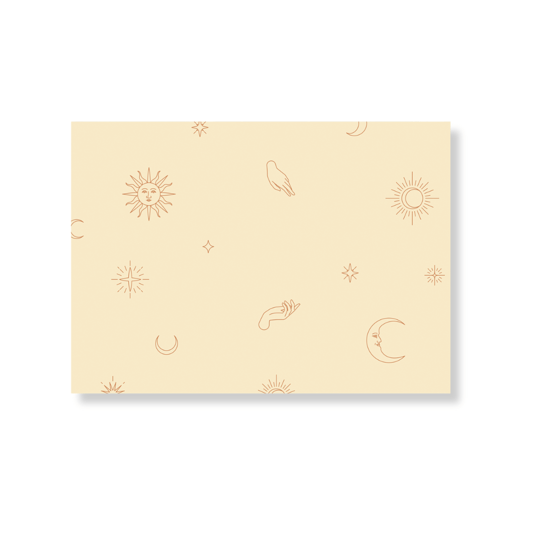 Postkarte Universum