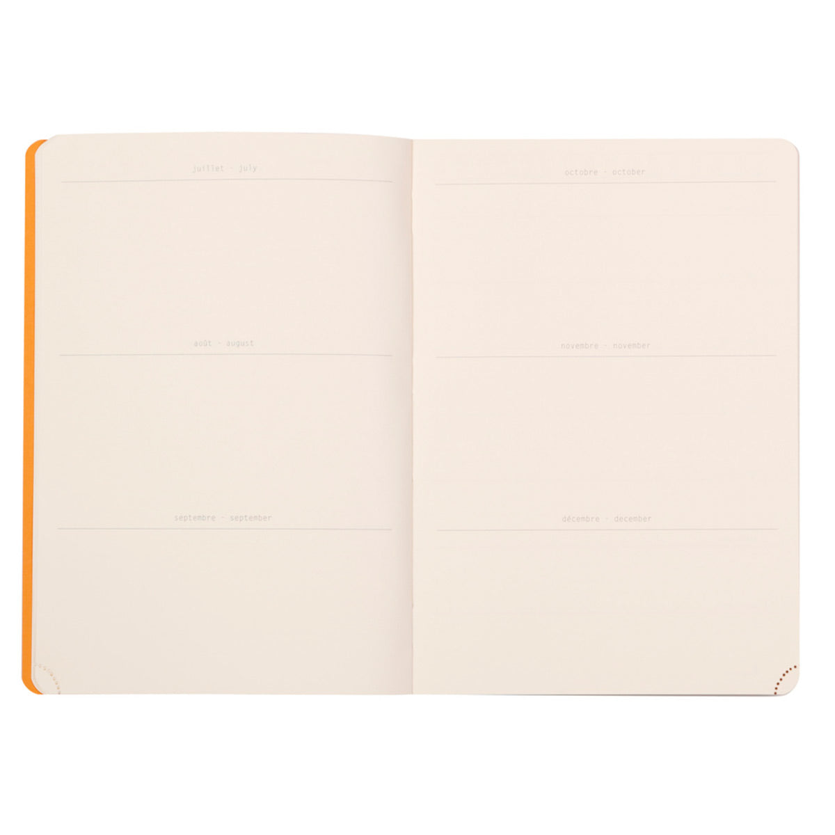 Rhodia - Perpetual Kalender A5, silber