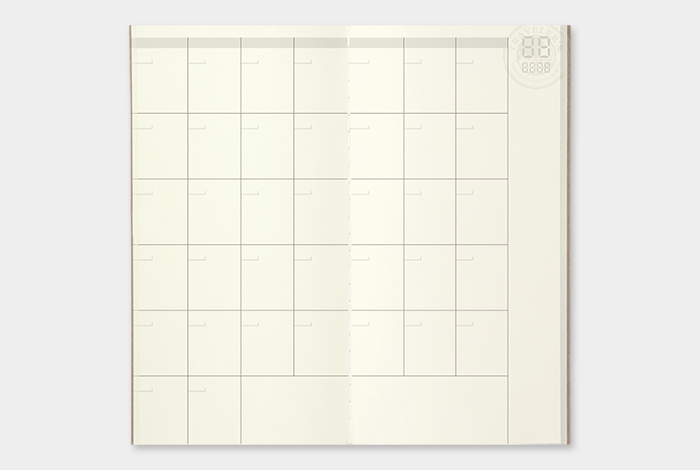 Traveler's Notebook Company - Monthly Overview (017)