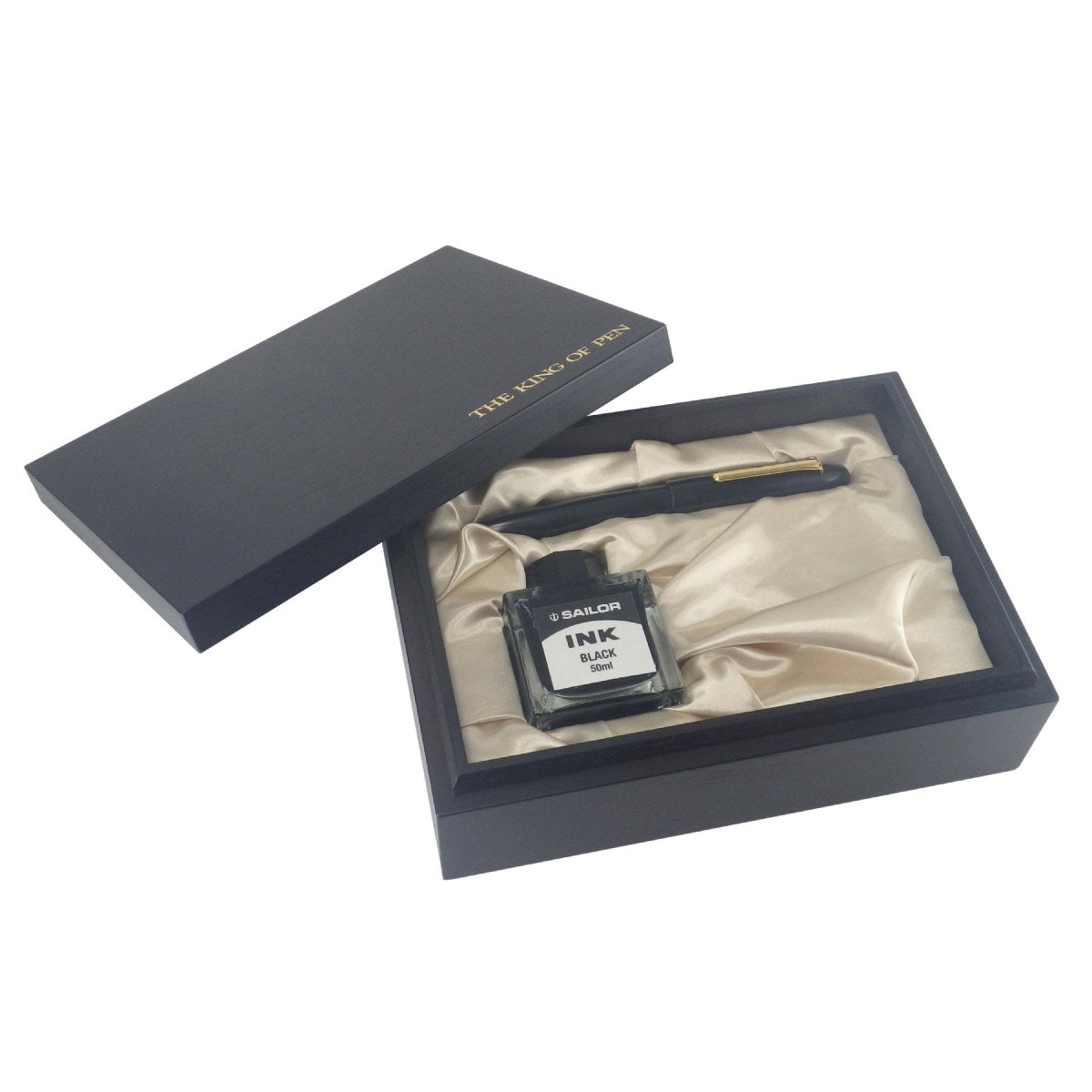 Sailor KOP King of Pens fountain pen - Ebonite, gold trim