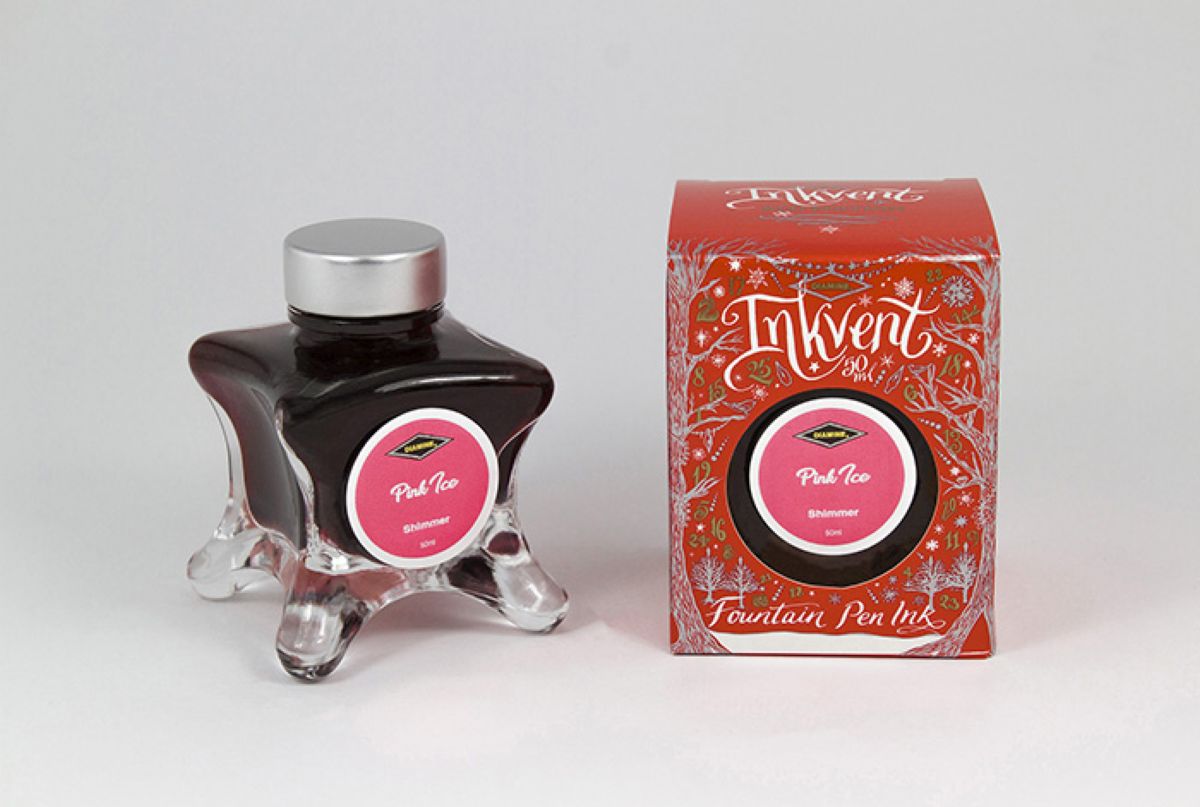 Diamine Red Inkvent - Pink Ice