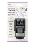 Midori - Bemalbarer Stempel, Monate