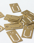Traveler's Notebook Company - Brass Nummer Clips