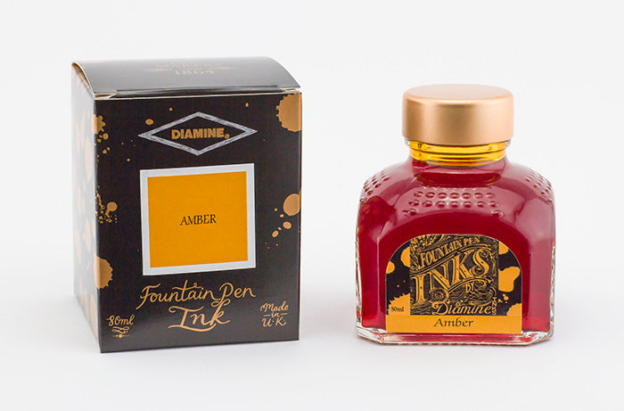 Diamine Ink - Amber, 80ml
