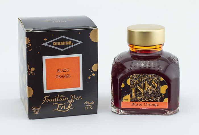 Diamine Ink - Blaze Orange, 80ml