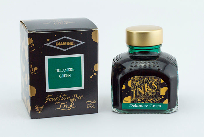 Diamine Ink - Delamere Green, 80ml