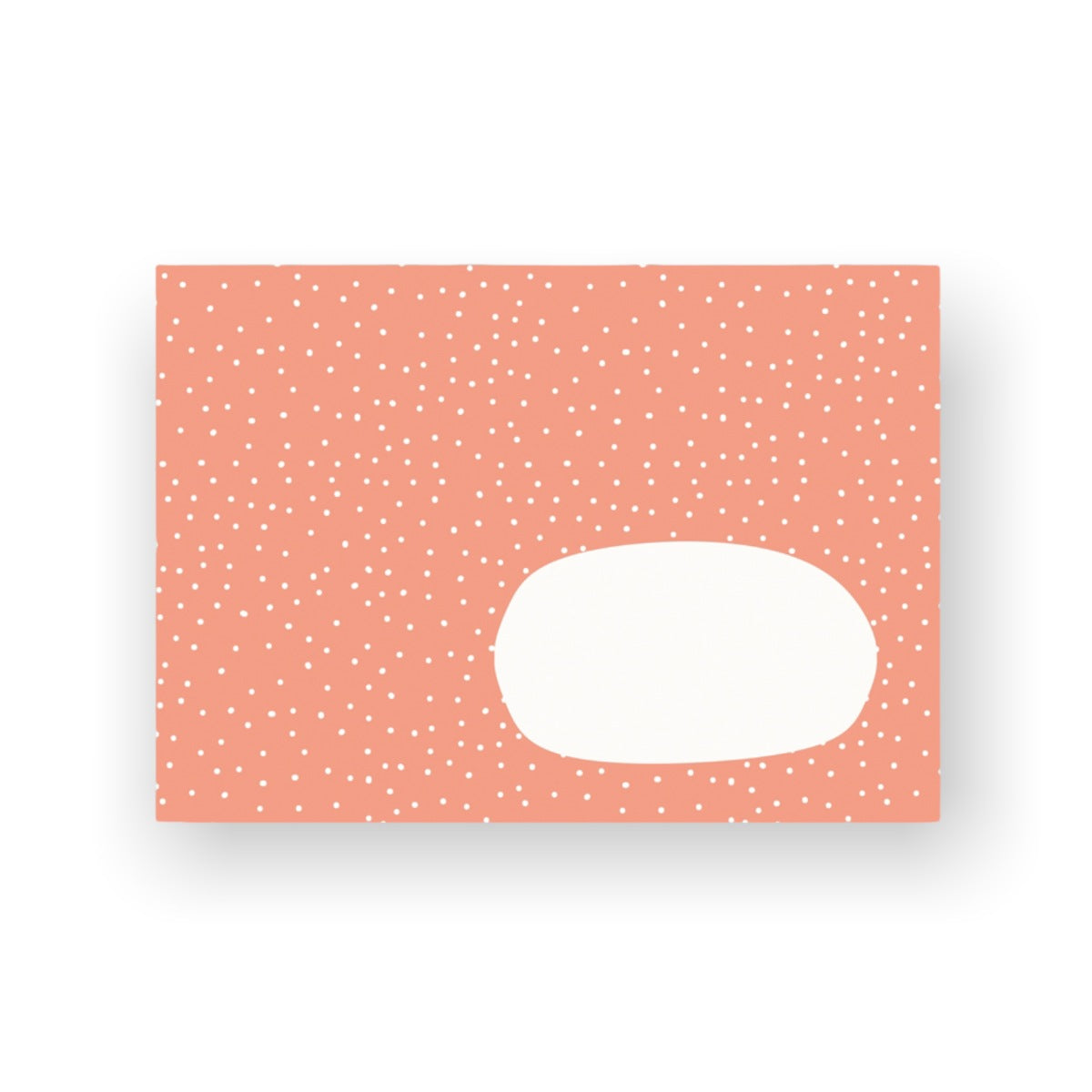 Briefumschlag - Coral Dots