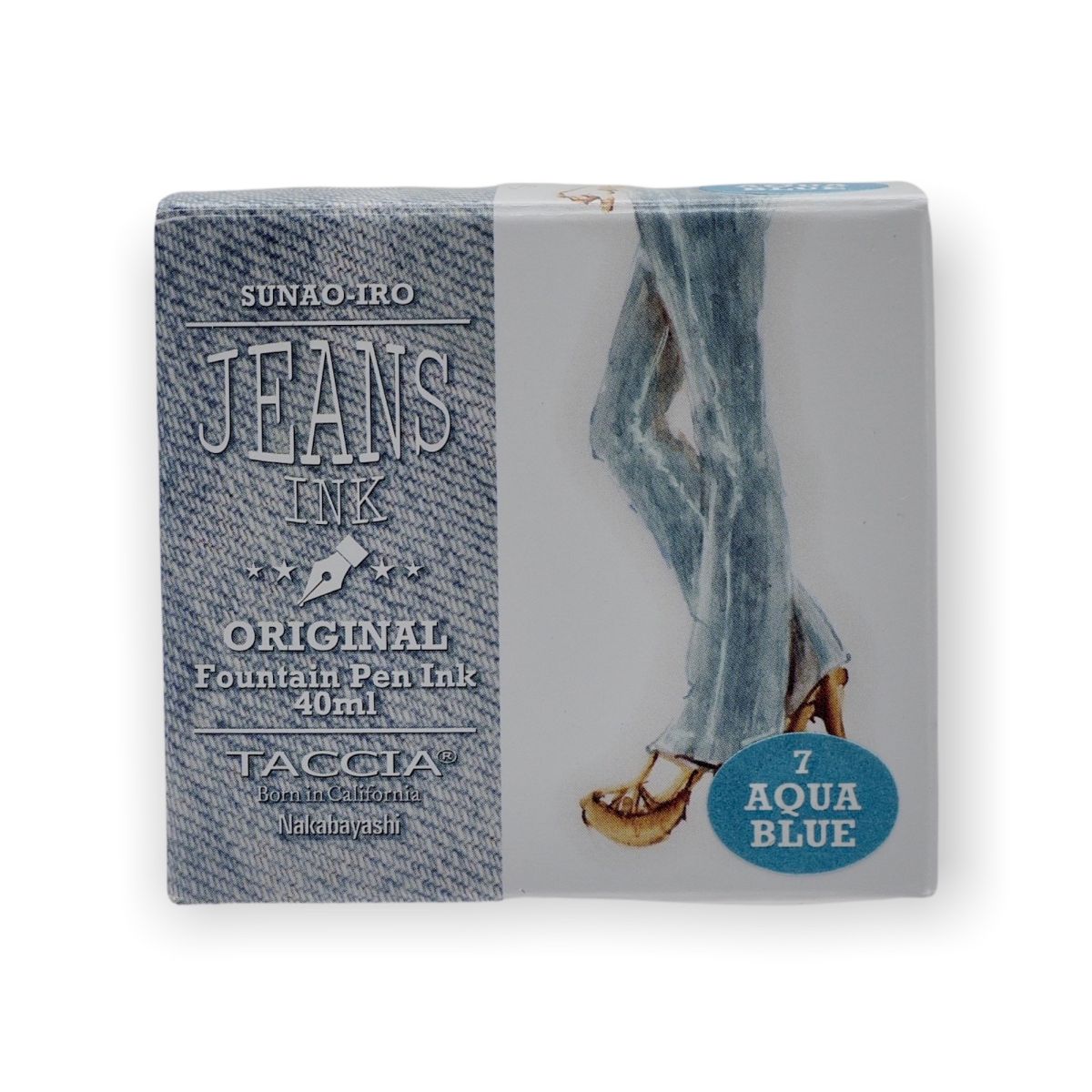 Taccia Jeans Ink - Aqua Blue