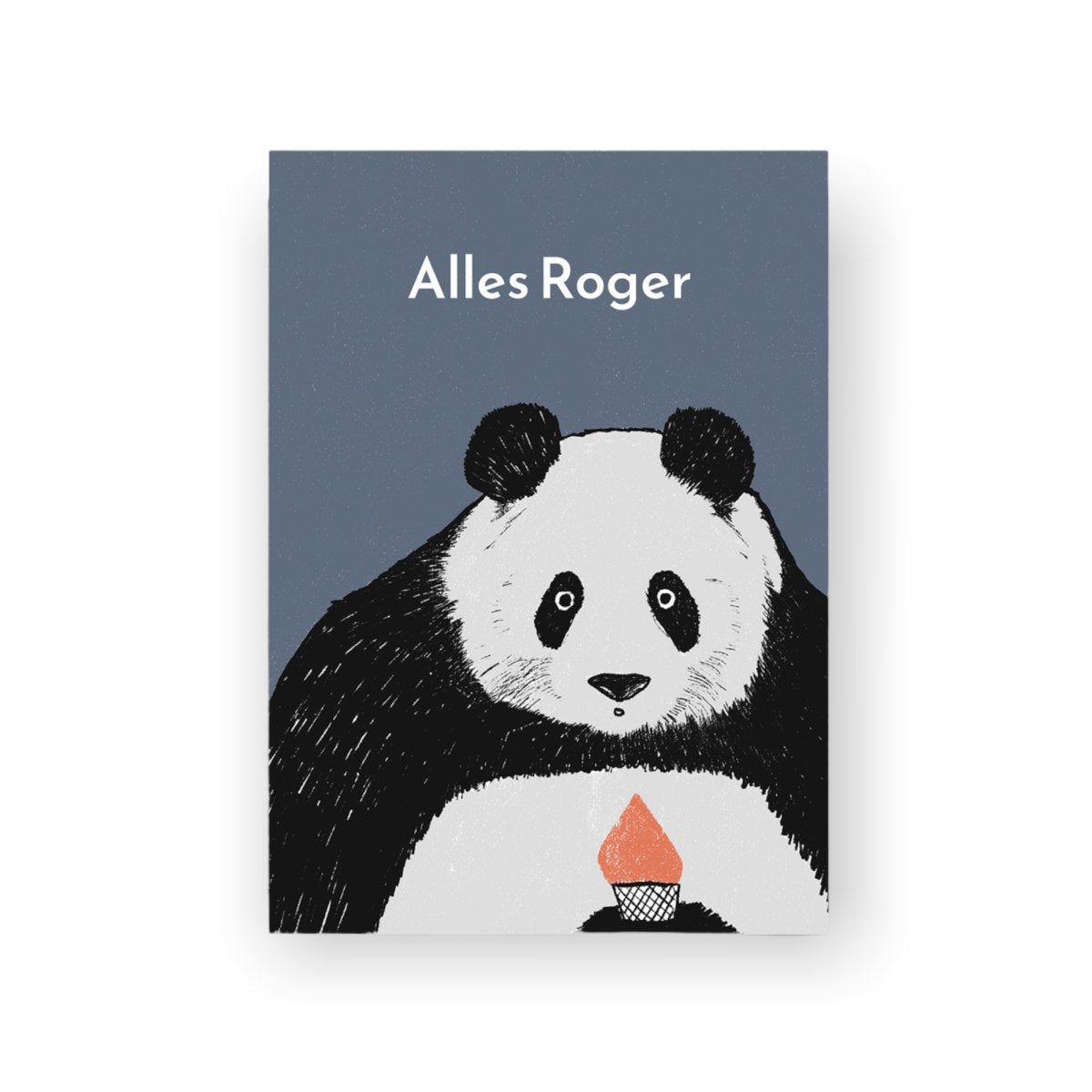Postkarte Panda