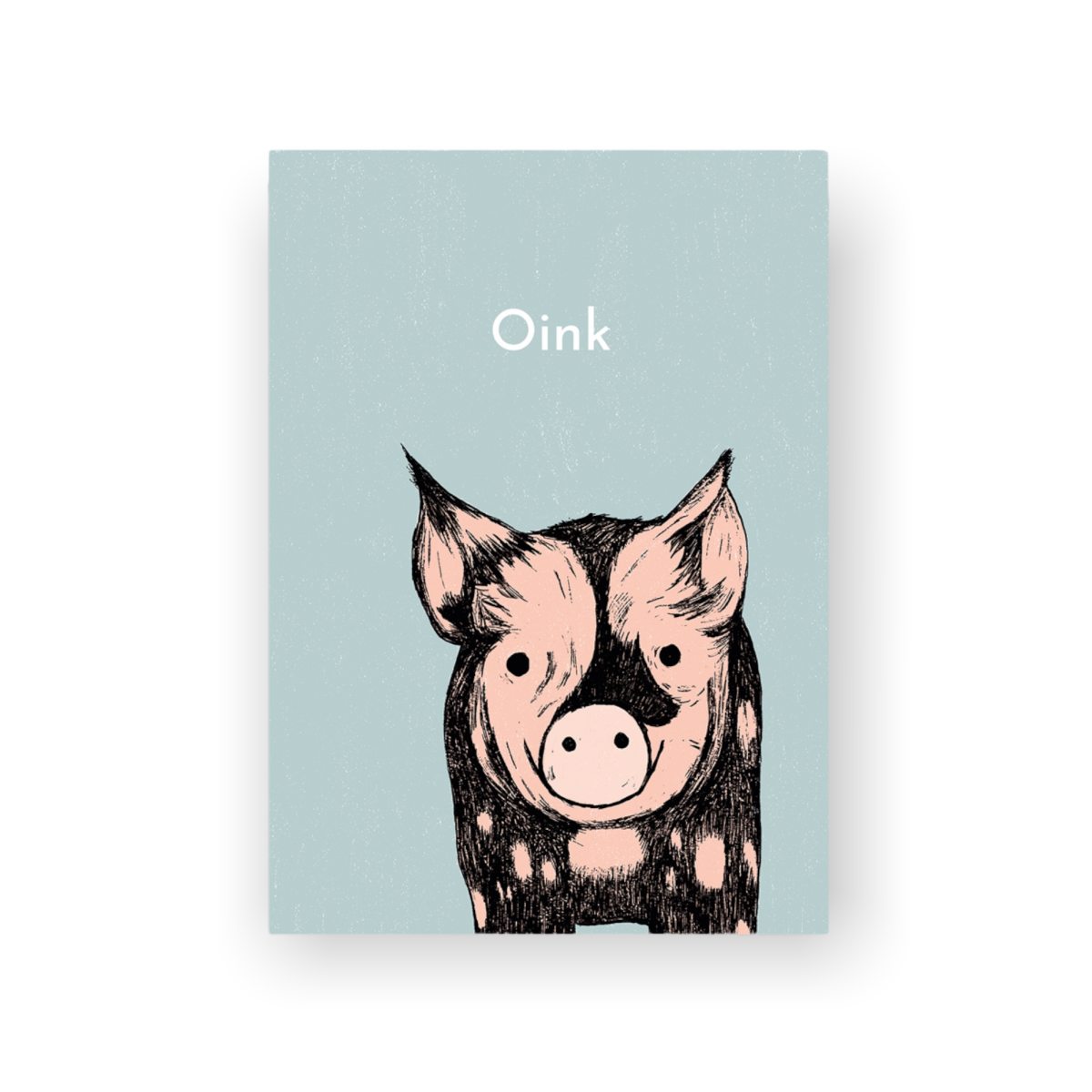 Postcard piggy