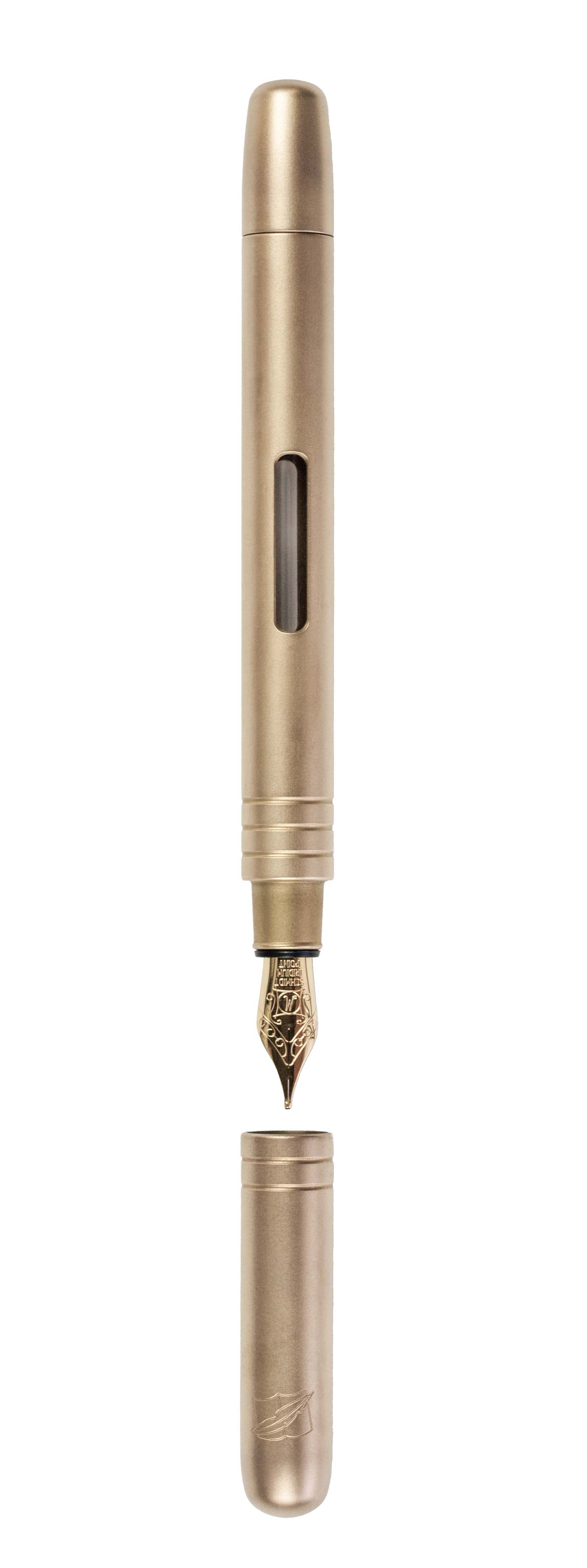 Calamus fountain pen brass nature