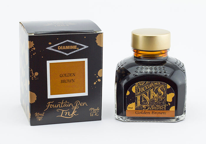 Diamine Ink - Golden Brown, 80ml