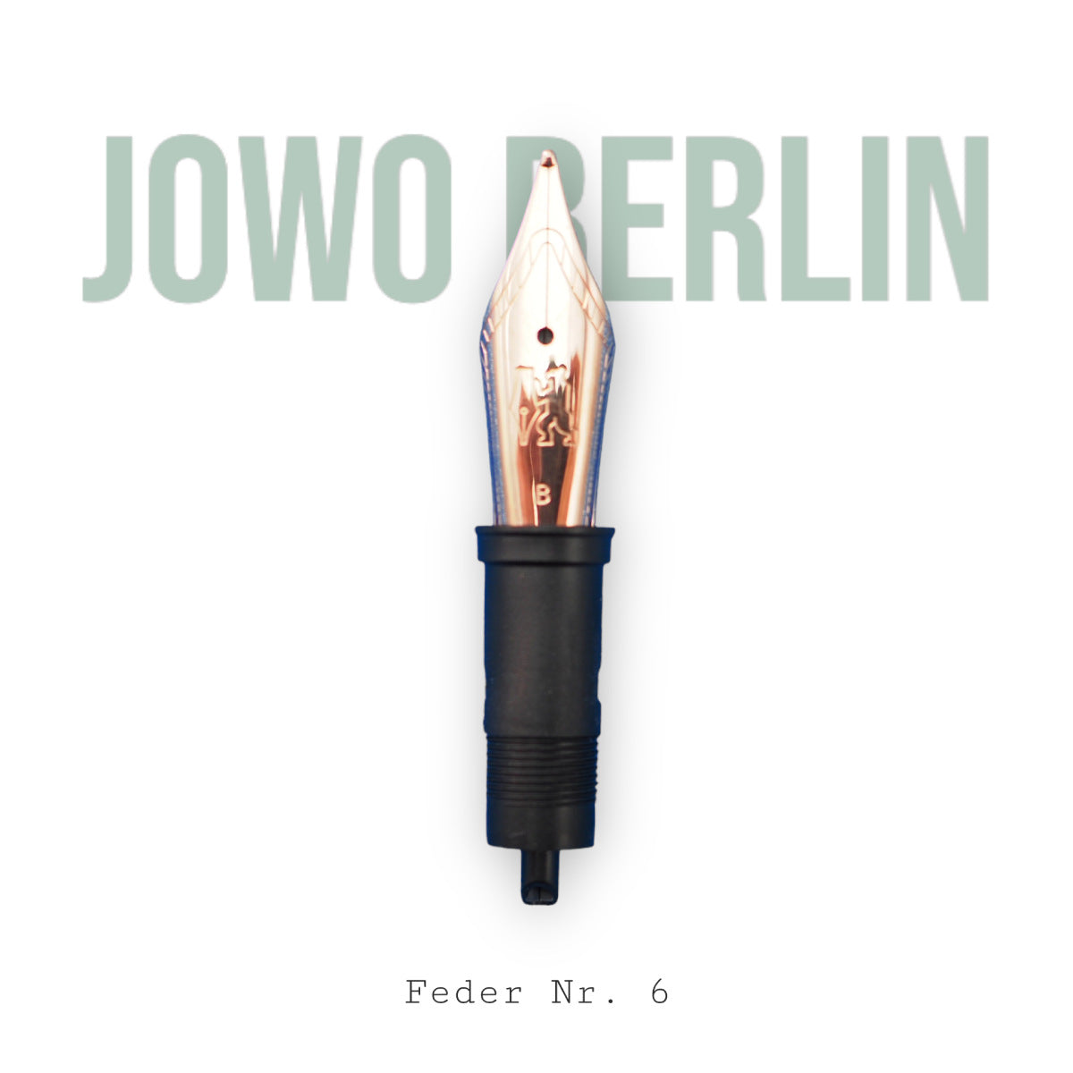 JOWO Ersatzfeder Bär Gr. 6 rosegold