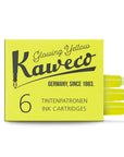 Kaweco Tintenpatronen, 6 Stück Glowing Yellow