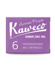 Kaweco ink cartridges, 6 pieces Summer Purple