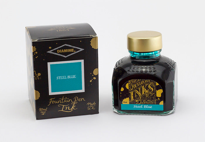 Diamine Ink - Steel Blue, 80ml