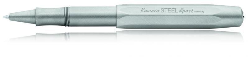 Kaweco Steel Sport Rollerball – Papier & Stift