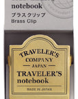 Traveler's Notebook Company - Messing Clip Logo