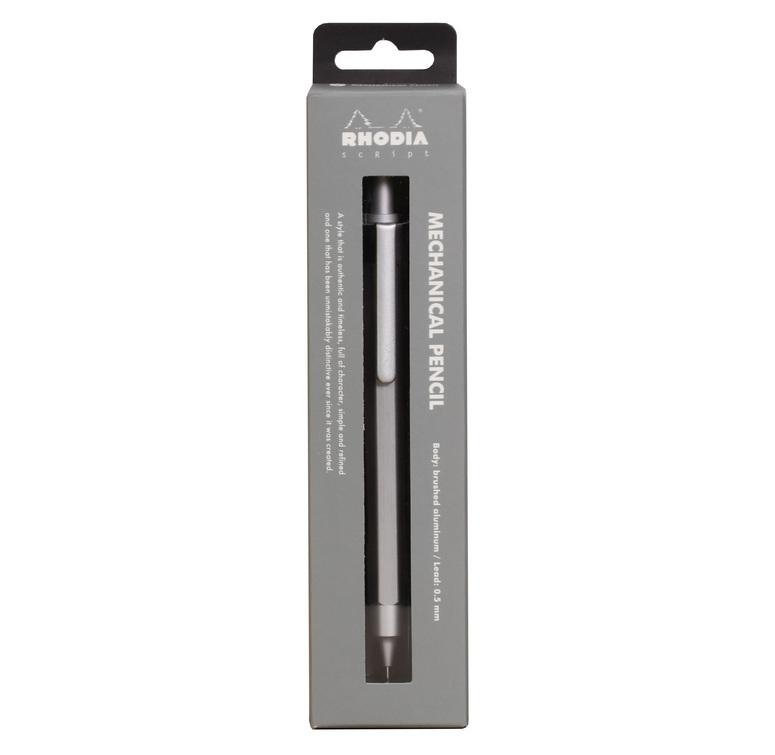 Rhodia scRipt mechanical pencil silver