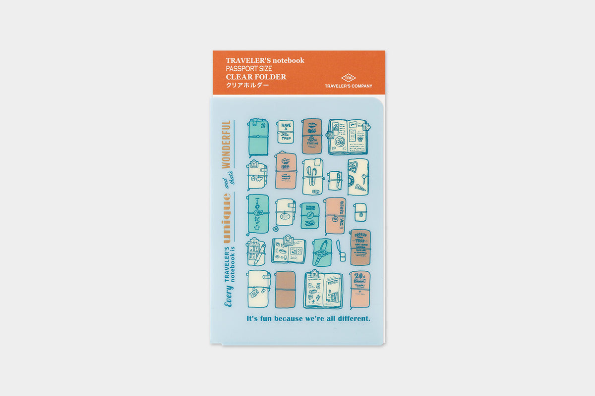 Traveler's Notebook Company - Passport - 2027 Clear Folder