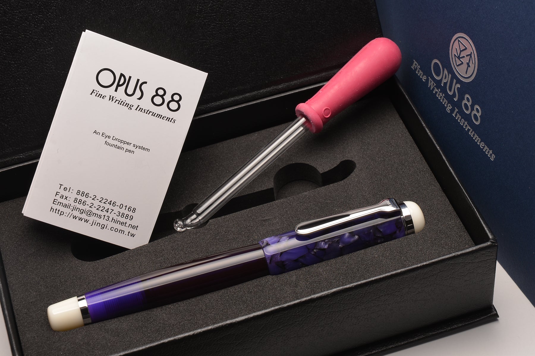 Opus 88 Omar Füllhalter, purple