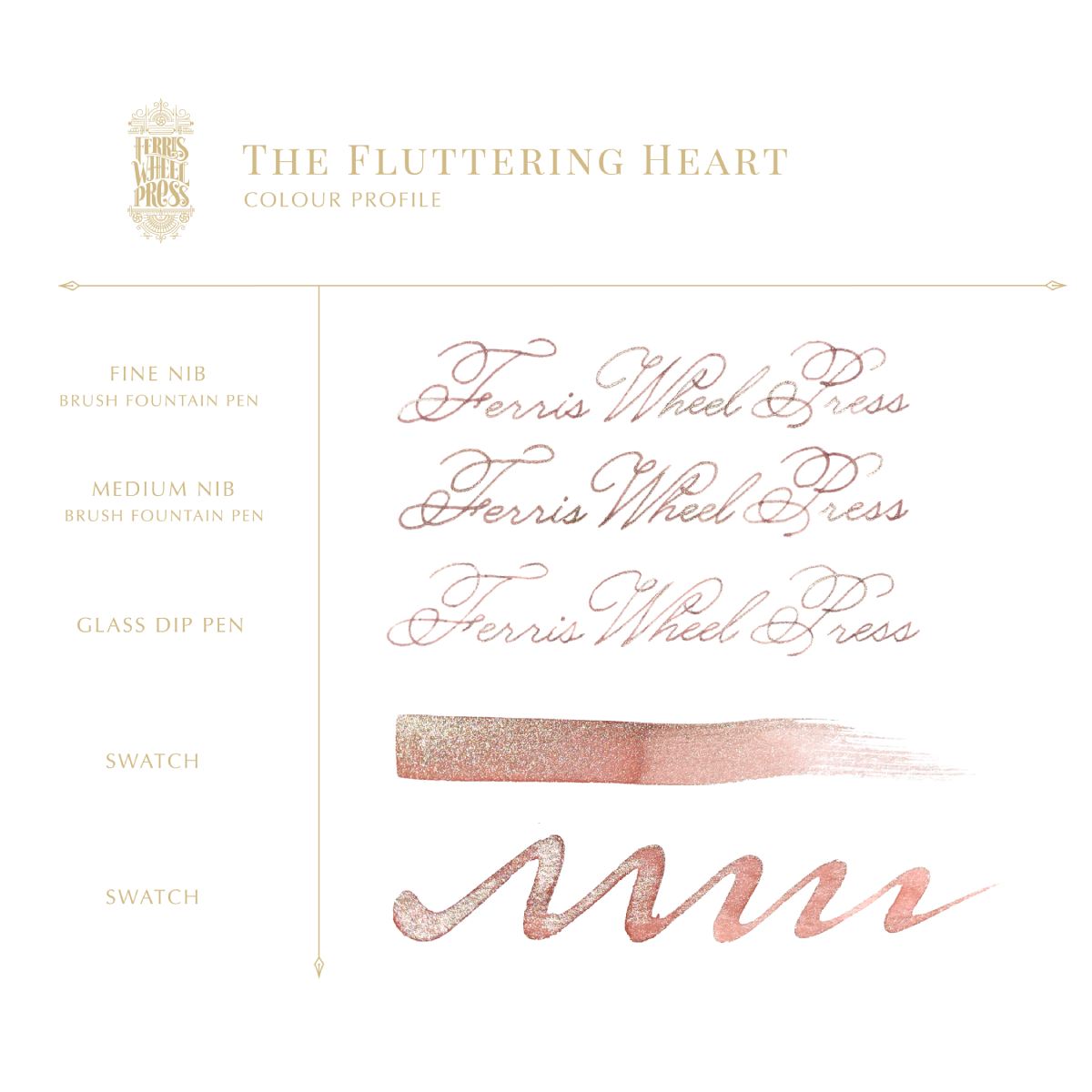 Ferris Wheel Press - limited edition 2023 The Fluttering Heart, 38 ml