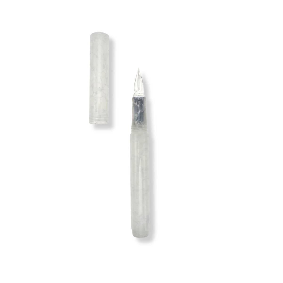Teranishi Glasfeder-Stift, jelly white