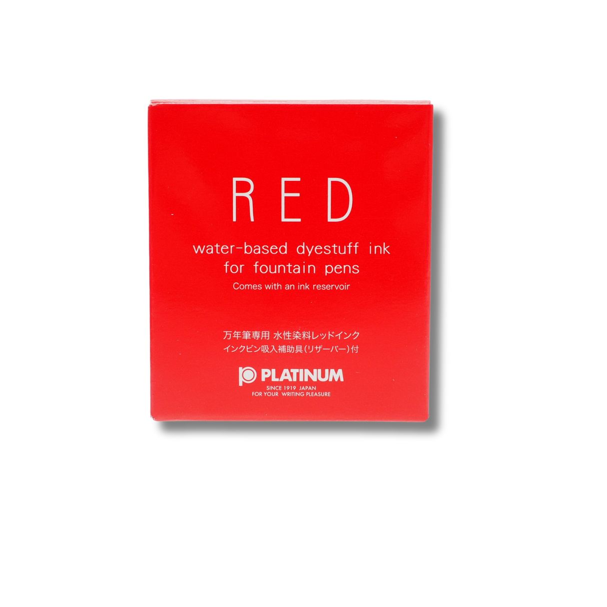 Platinum - Dyestuff Ink red