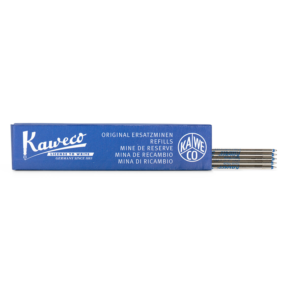 Kaweco Kugelschreibermine D1, 5 Stück blau