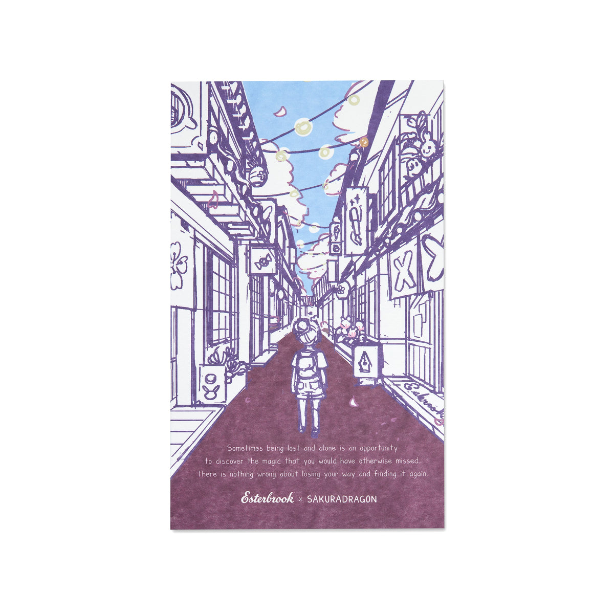 Sakura Street Blotter Papier