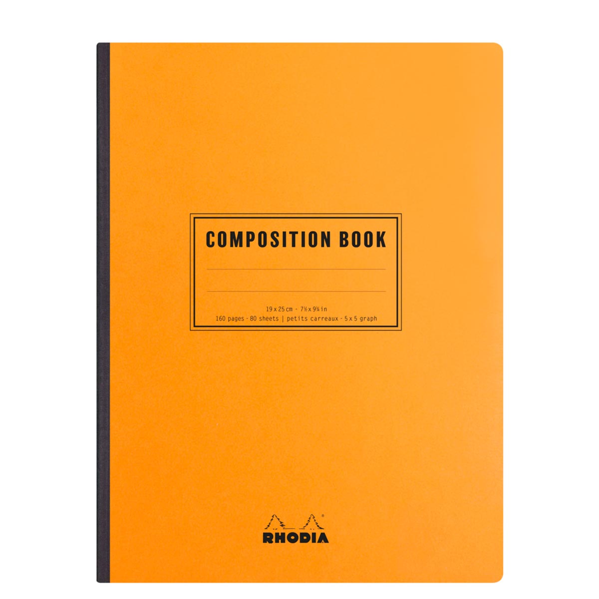 Rhodia - Composition Book B5 kariert, orange