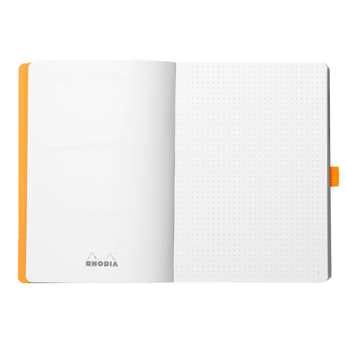 Rhodiarama - Goalbook A5 dotted, orange