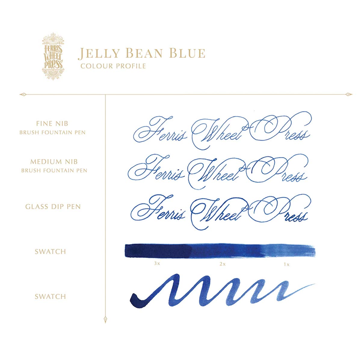 Ferris Wheel Press - Jelly Bean Blue, 38 ml