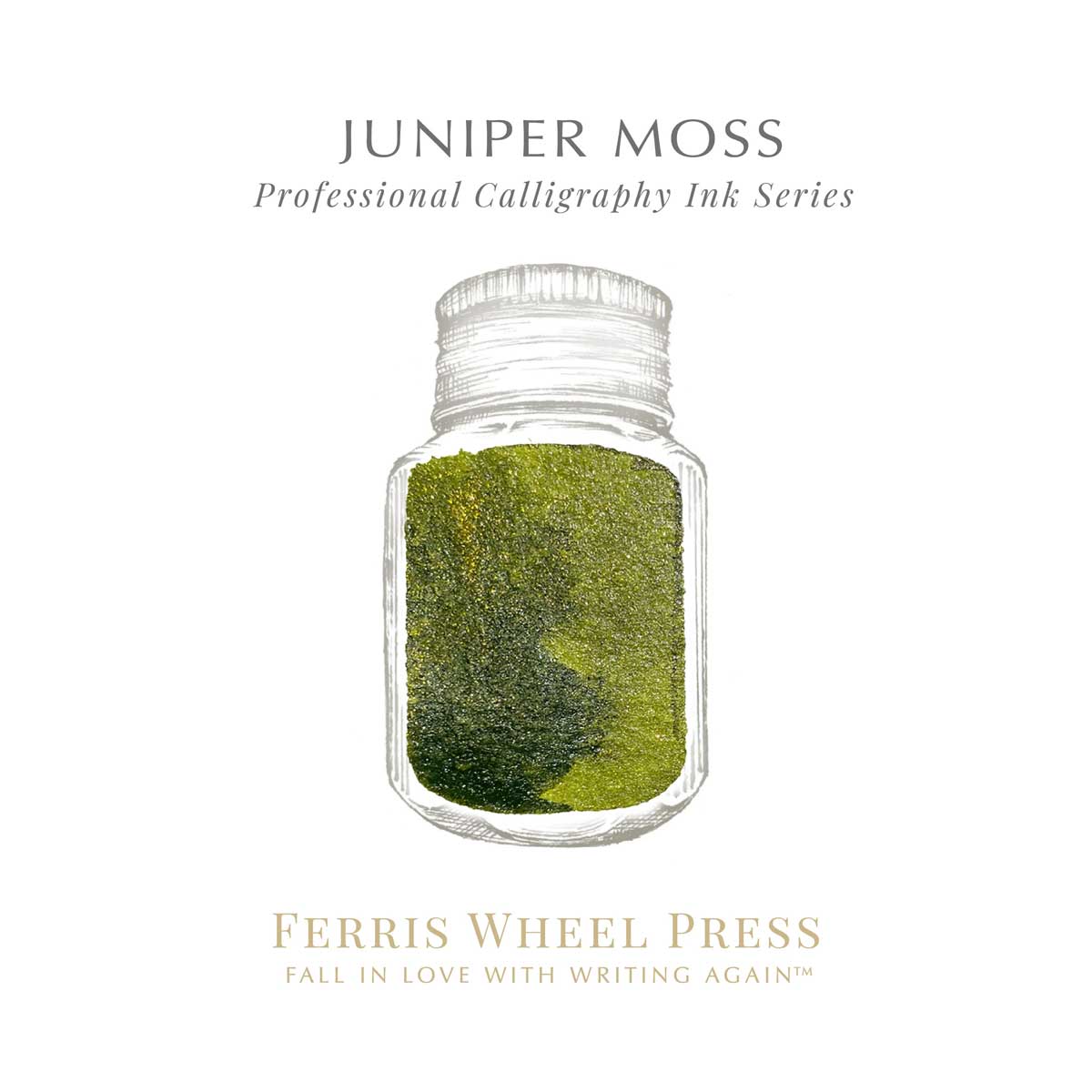 Ferris Wheel Press - Calligraphy Ink Juniper Moss
