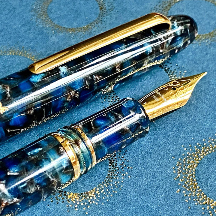 Esterbrook Estie - Nouveau Bleu Oversize, gold trim
