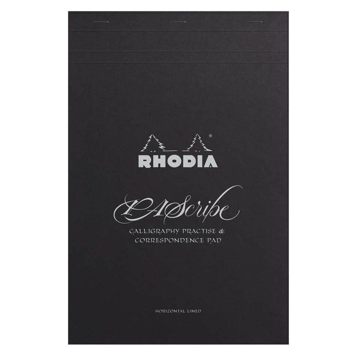 Rhodia - PAScribe Carb&#39;On Pad A4+ liniert, schwarz
