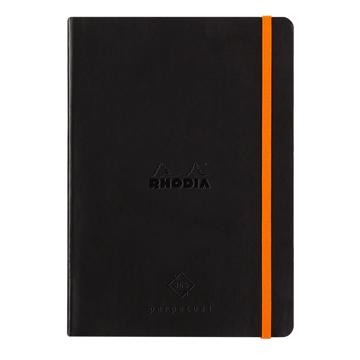 Rhodia - Perpetual Kalender A5, schwarz