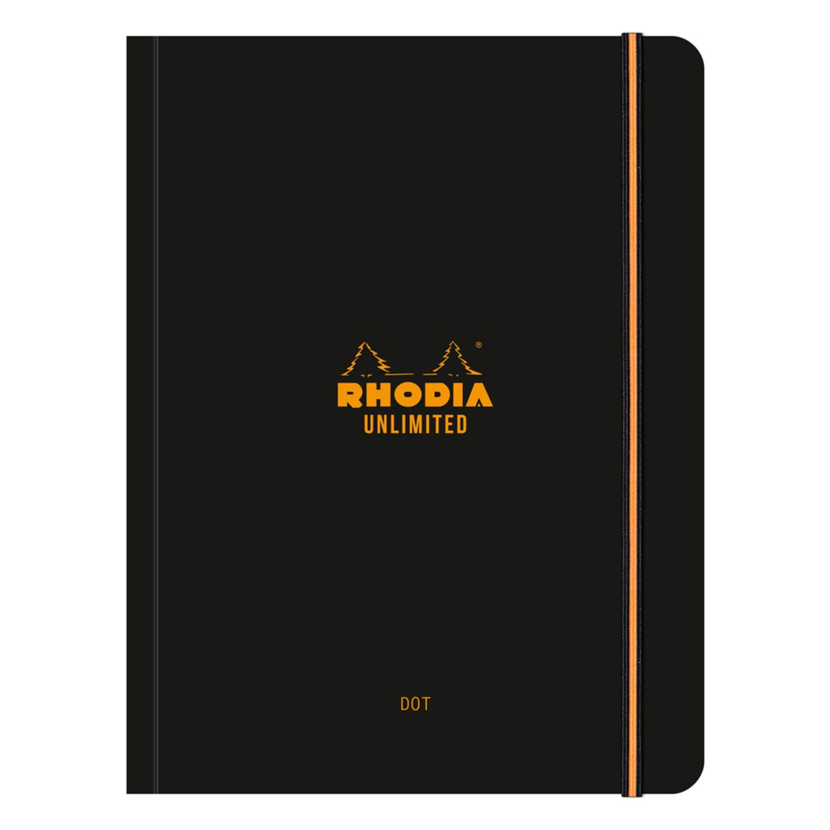 Rhodia - Unlimited A5+ dotted, schwarz