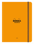 Rhodia - Unlimited A5+ kariert mit Kopfleiste, orange