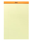 Rhodia - Notizblock Yellow A4 No. 19 liniert mit Rand, orange