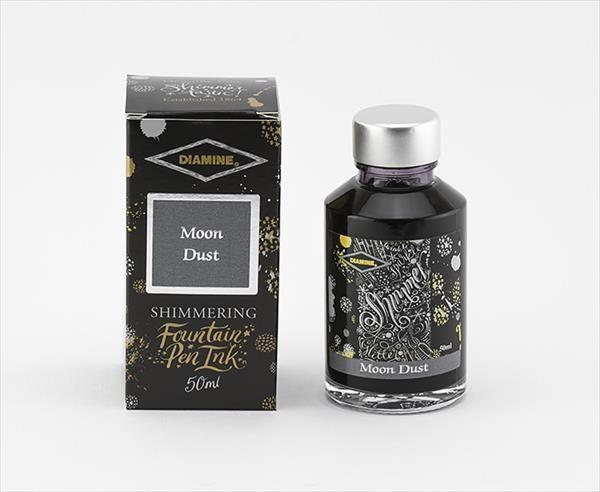 Diamine Shimmering Ink - moon dust , 50ml Ink bottle